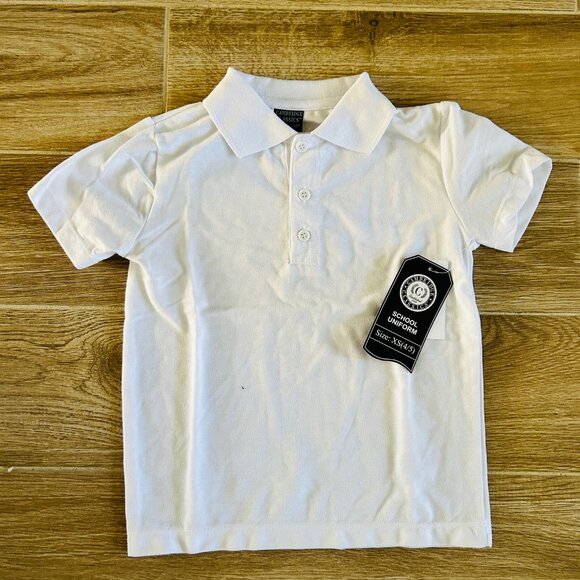 Bundle Lot 2 School uniform white Shirts Size 4 - Picture 3 of 4